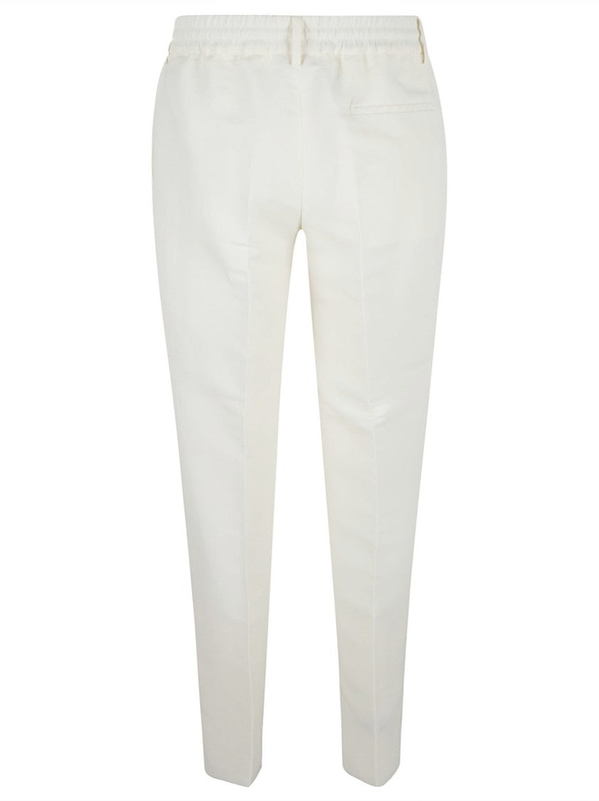 Tailored White Trousers