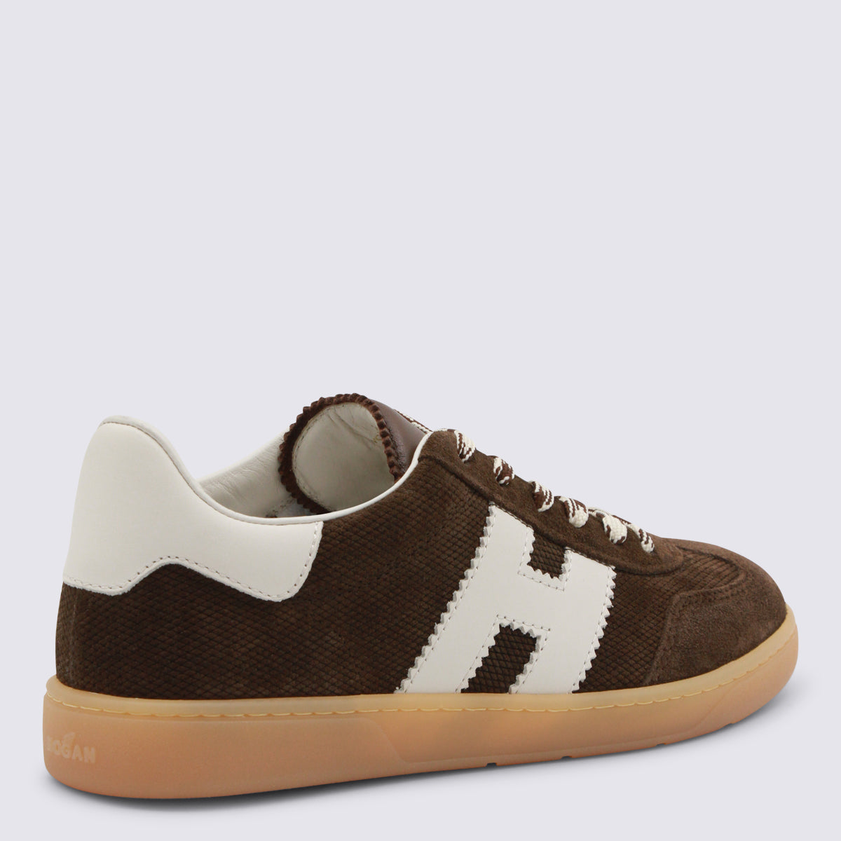 Brown Leather Sneakers