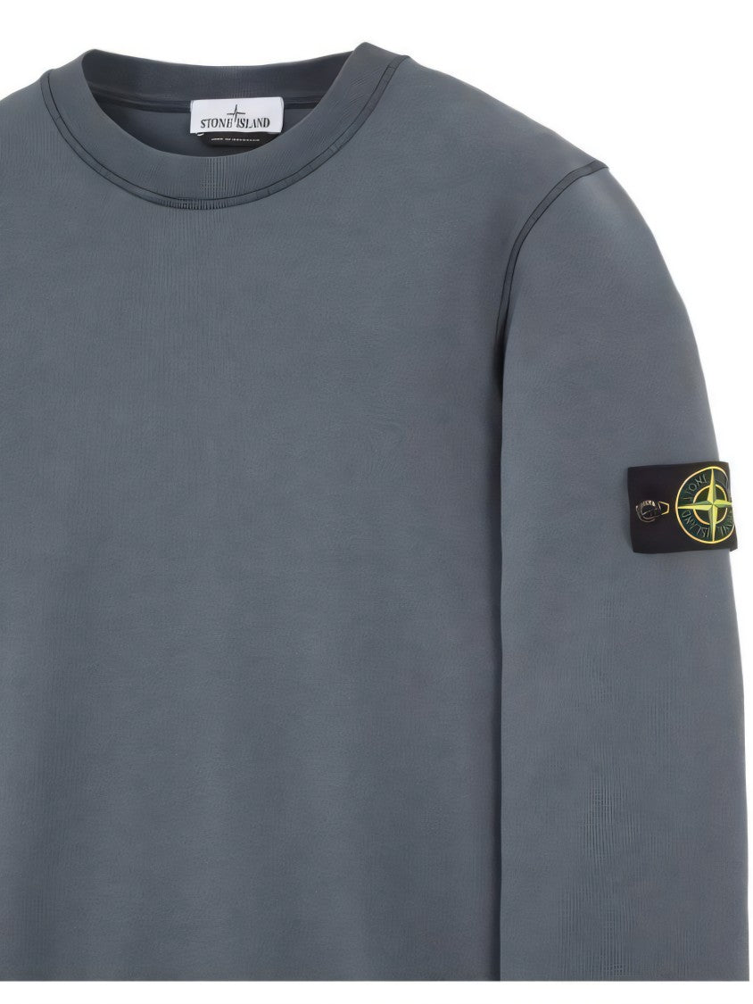 Logo Patch Crew Neck Sweatshirt