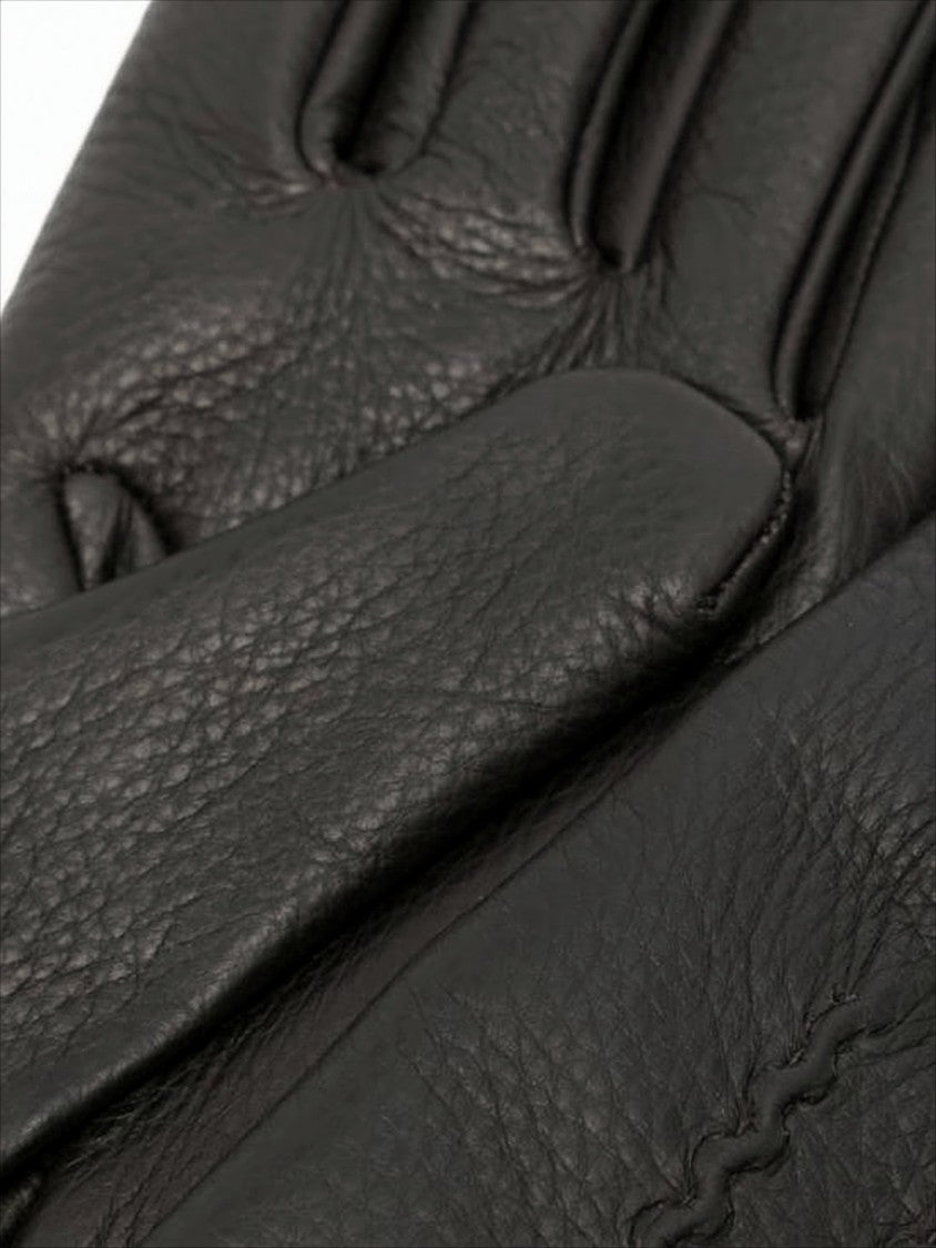 Deerskin Leather Gloves With Cashmere Lining