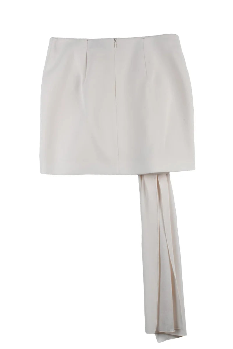 Zulia Miniskirt - White