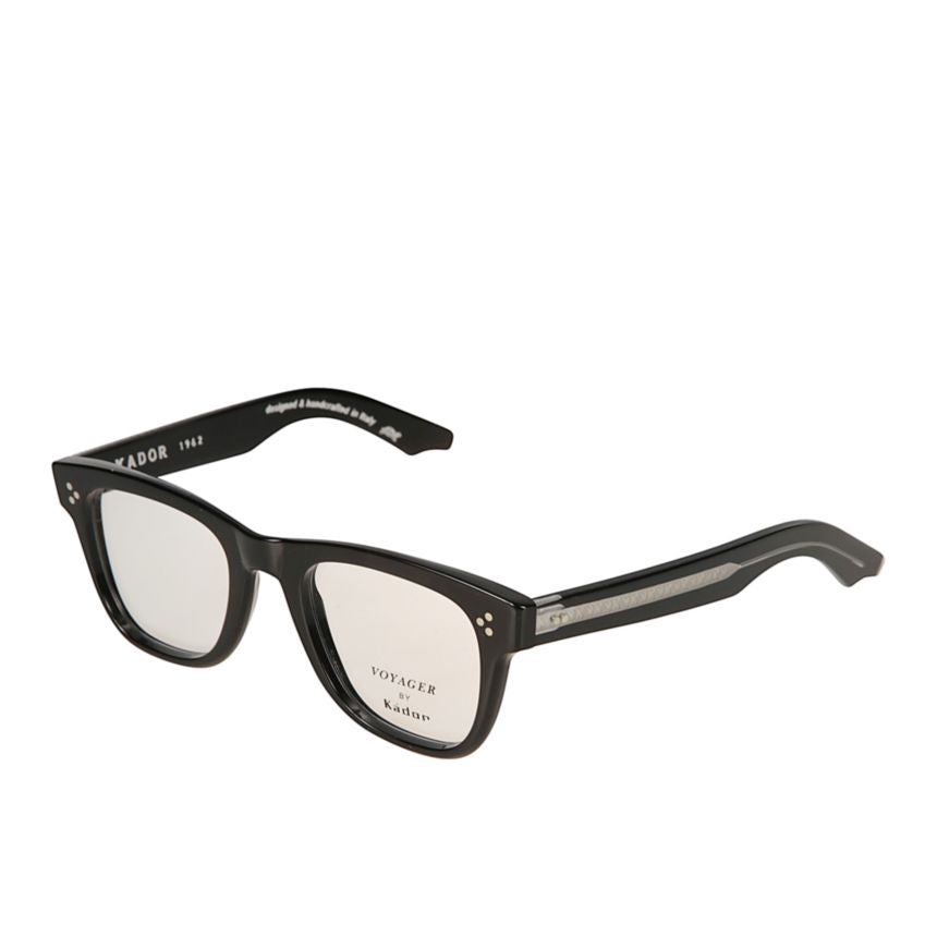 Voyager 23 Rectangular Frame Sunglasses with Metallic Accents