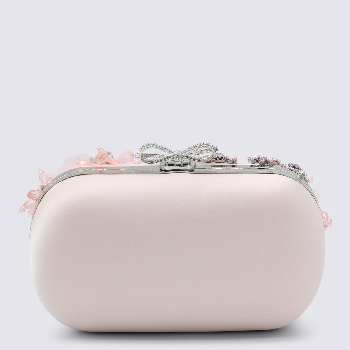 Pink Embellished Clutch