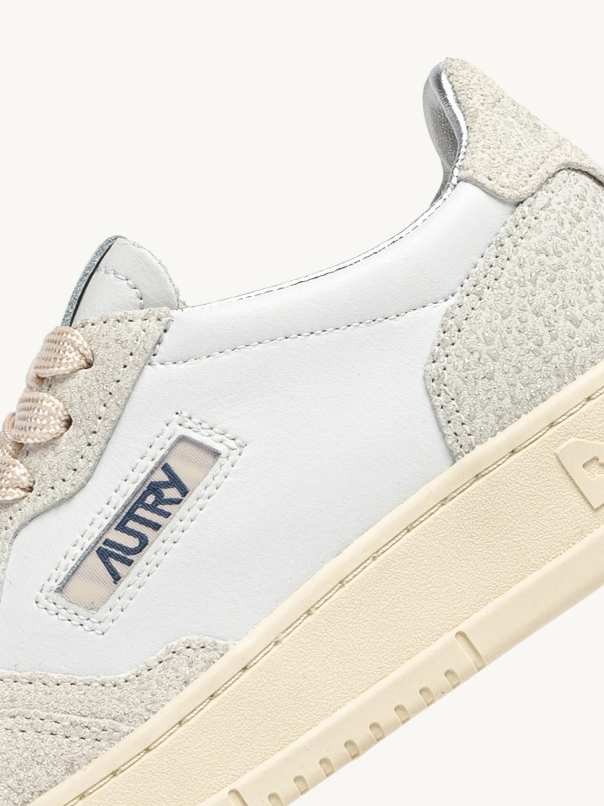 Low-Top Sneakers With Perforated Detailing And Vintage Aesthetic