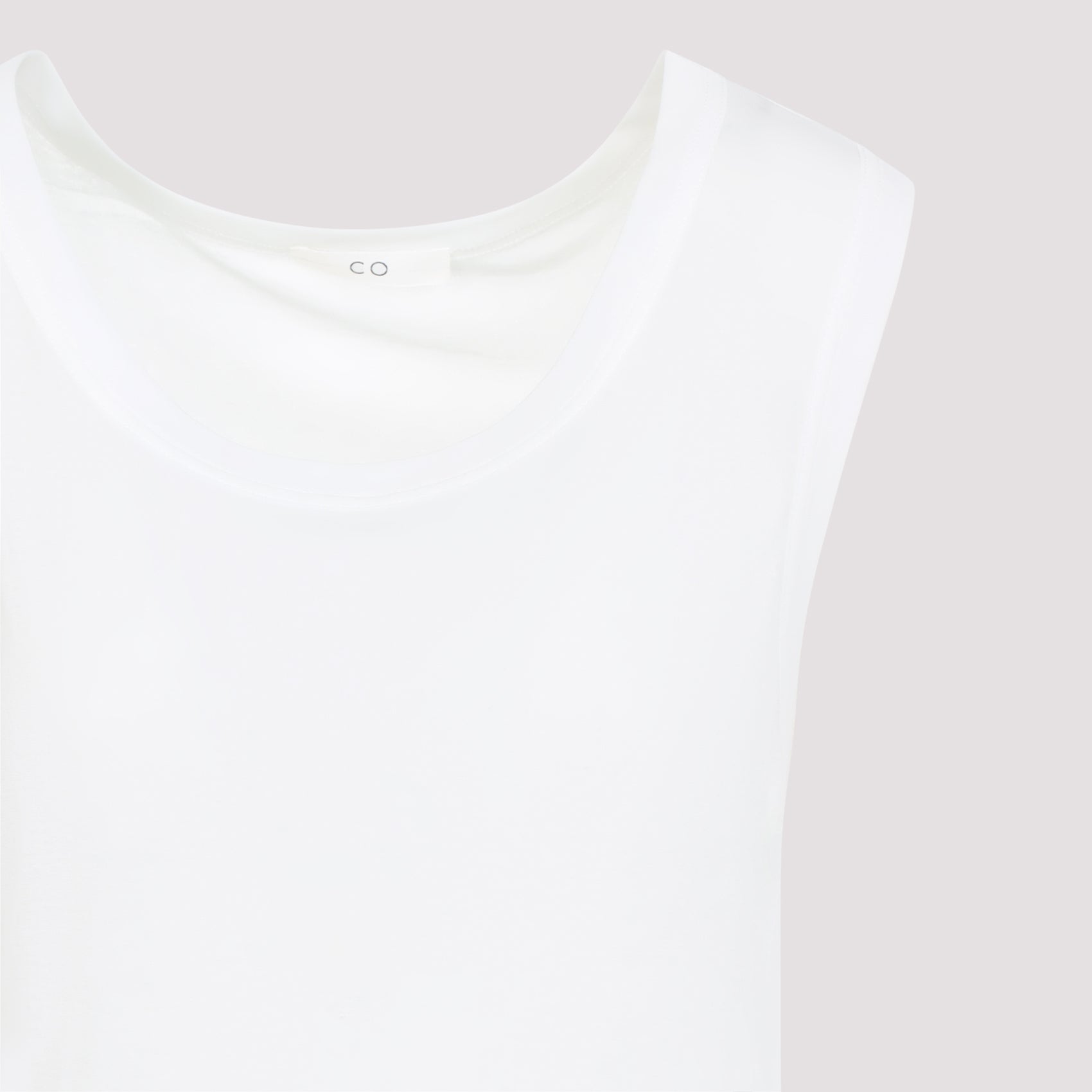 Relaxed-Fit Sleeveless Cotton Top