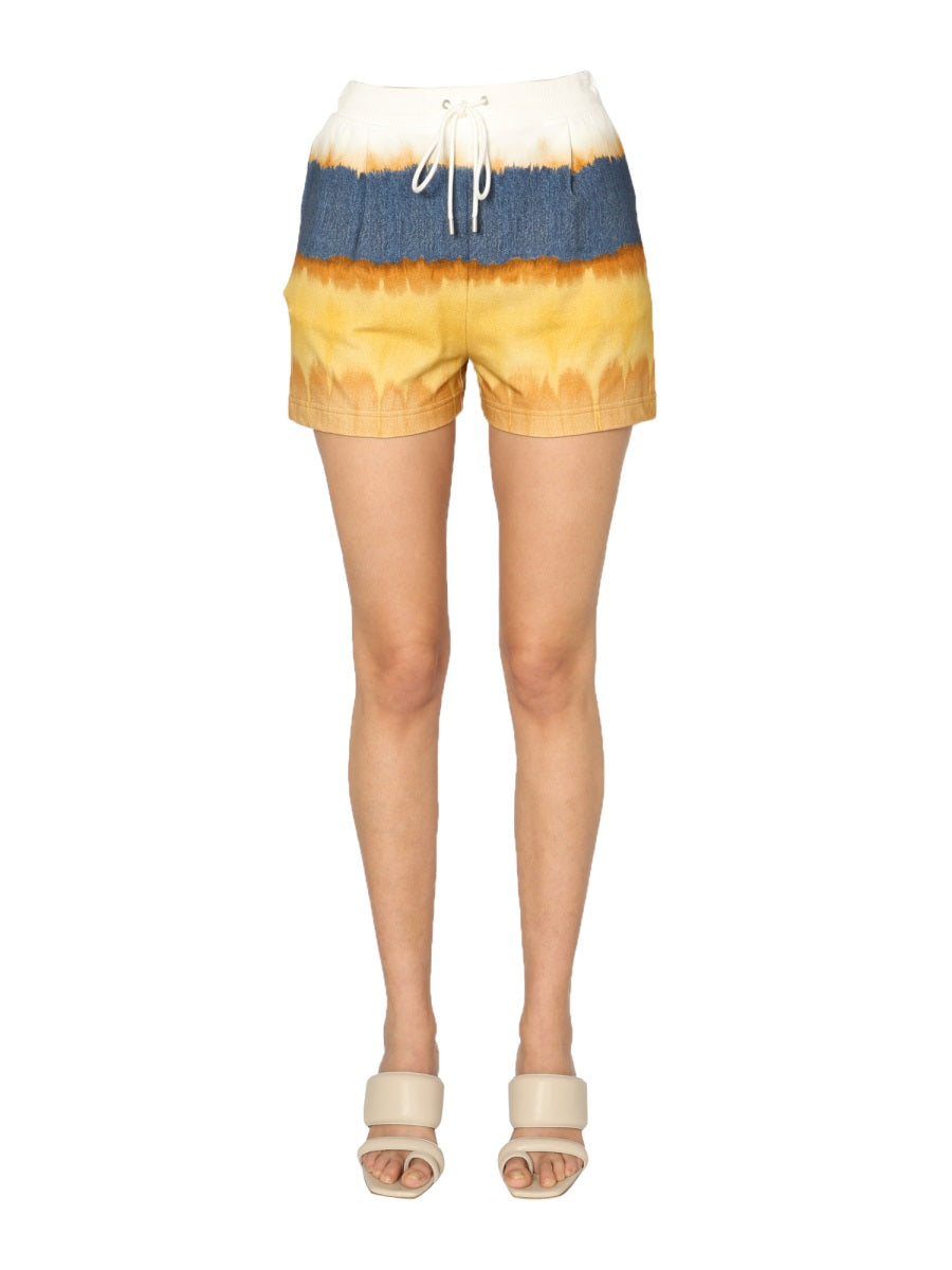 Relaxed Fit Cotton Shorts