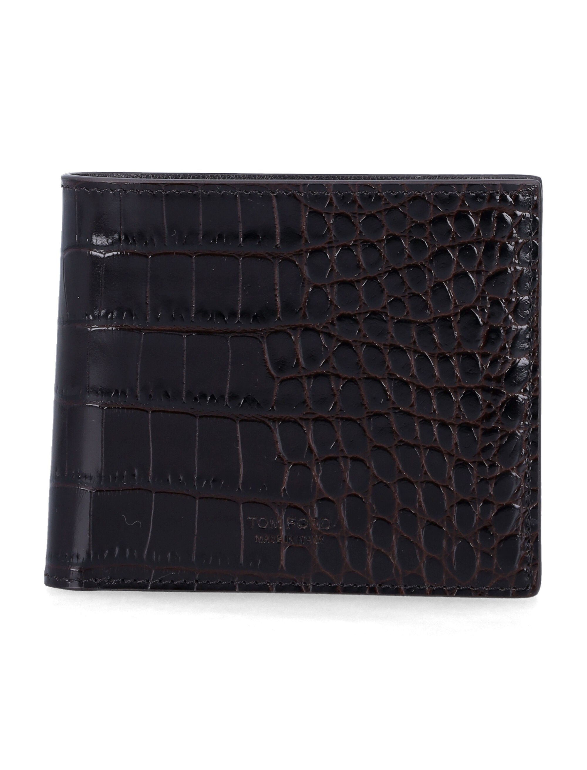 Croc Leather Wallet