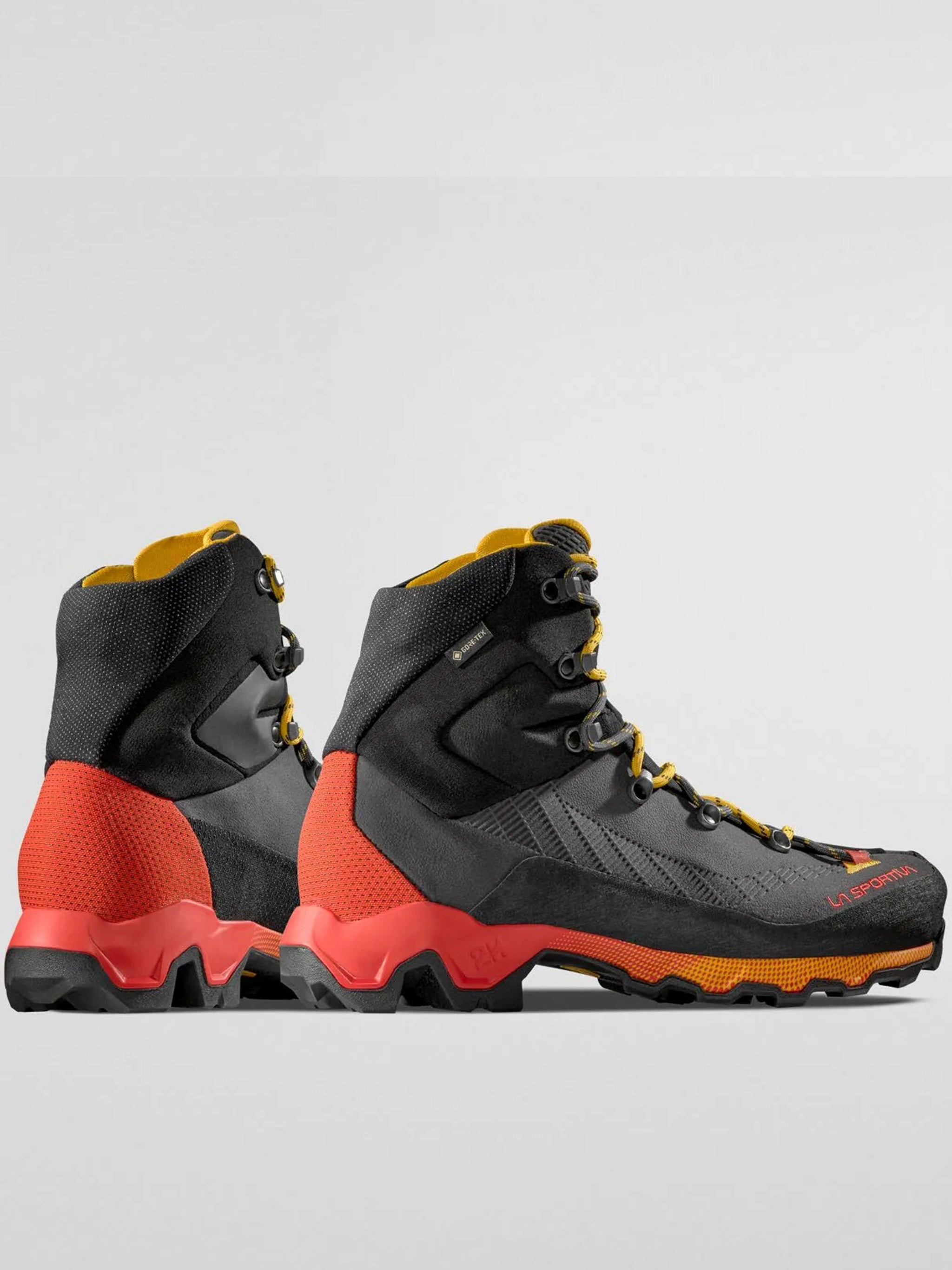 Black/Dark Grey Aequilibrium Trek High-Top Hiking Boots