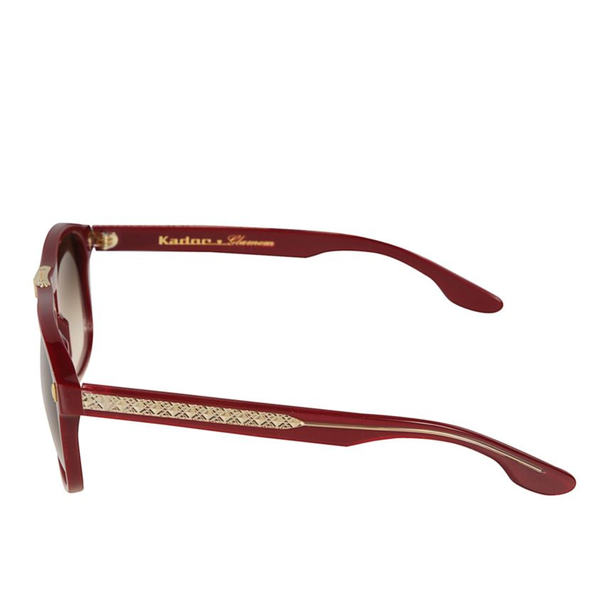Gipsy Flag Glamour Square Frame Sunglasses with Gradient Lenses