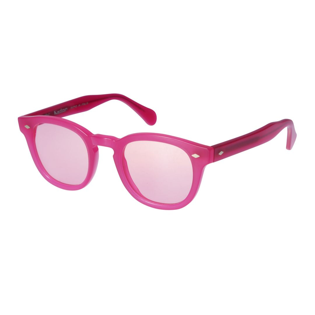 Woody Cal 49 Bold Rounded Frame Sunglasses