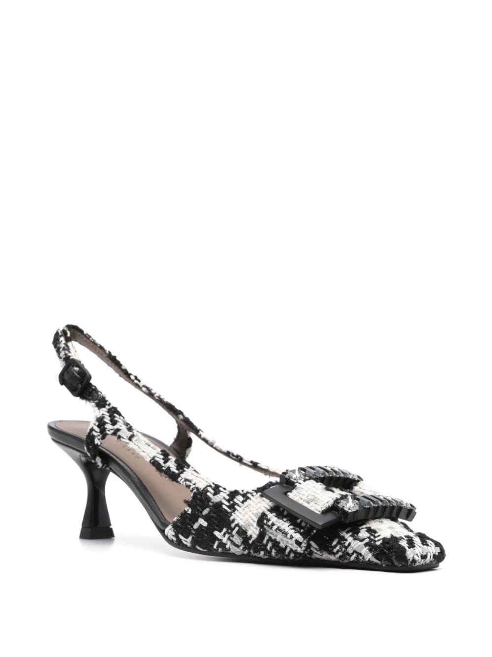 Pointed Square Toe Slingback