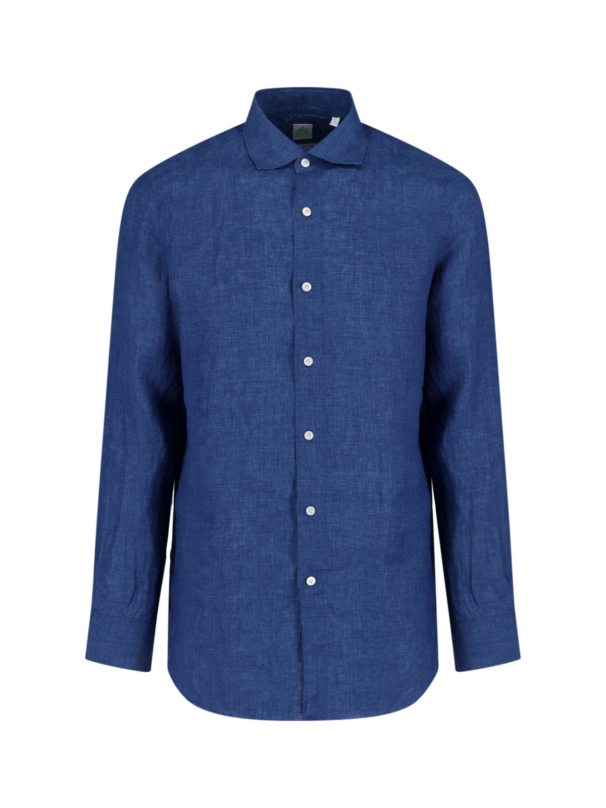 Blue Gaeta Linen Shirt