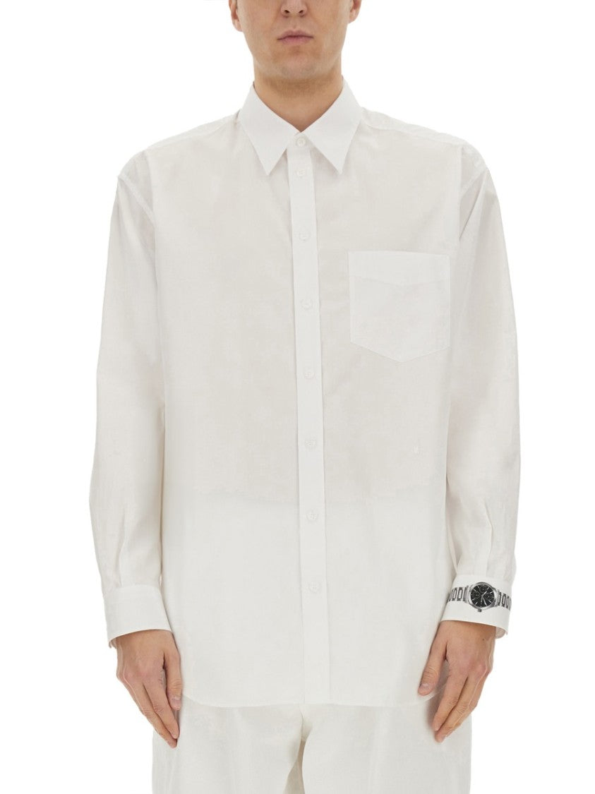 "Wristwatch Print" Shirt