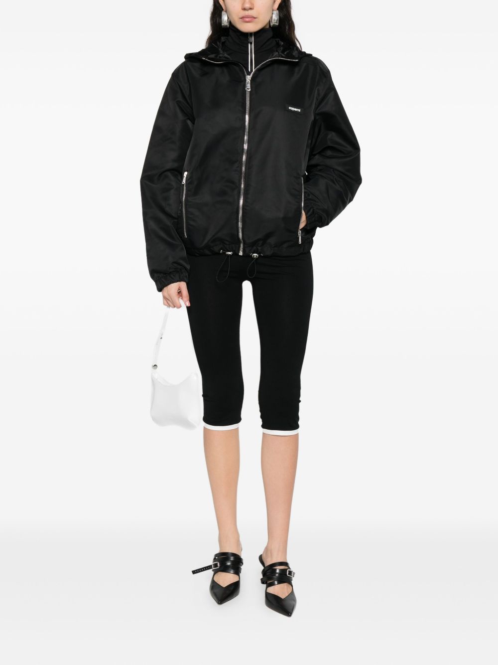 Hooded Black Jacket