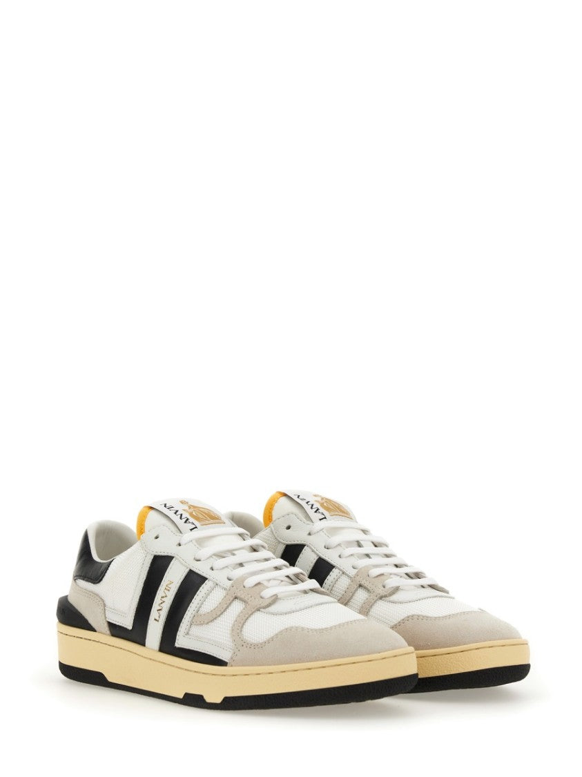 Mesh, Suede And Nappa Leather Sneaker