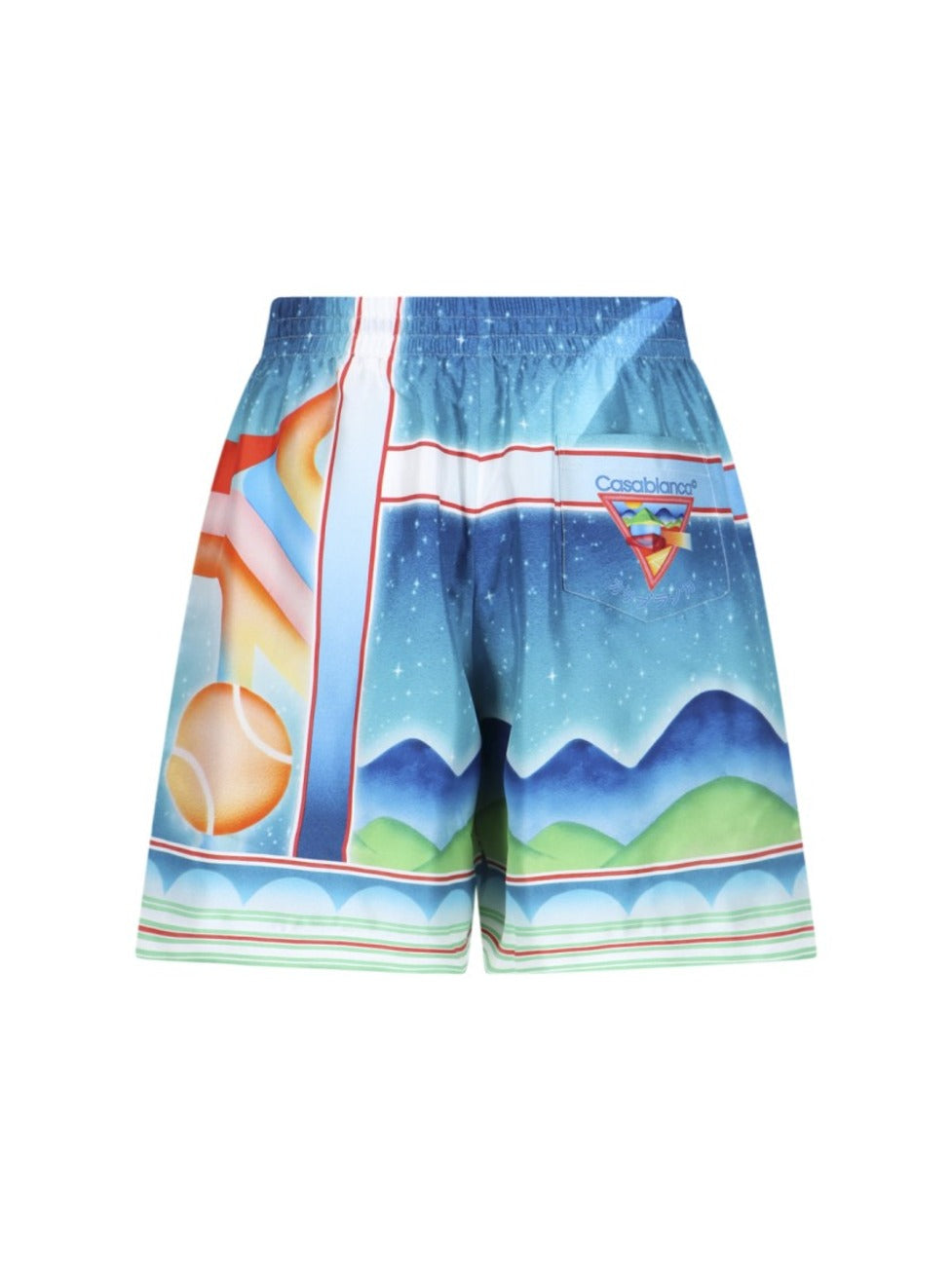 "Galaxy Court" Shorts – Multicolor