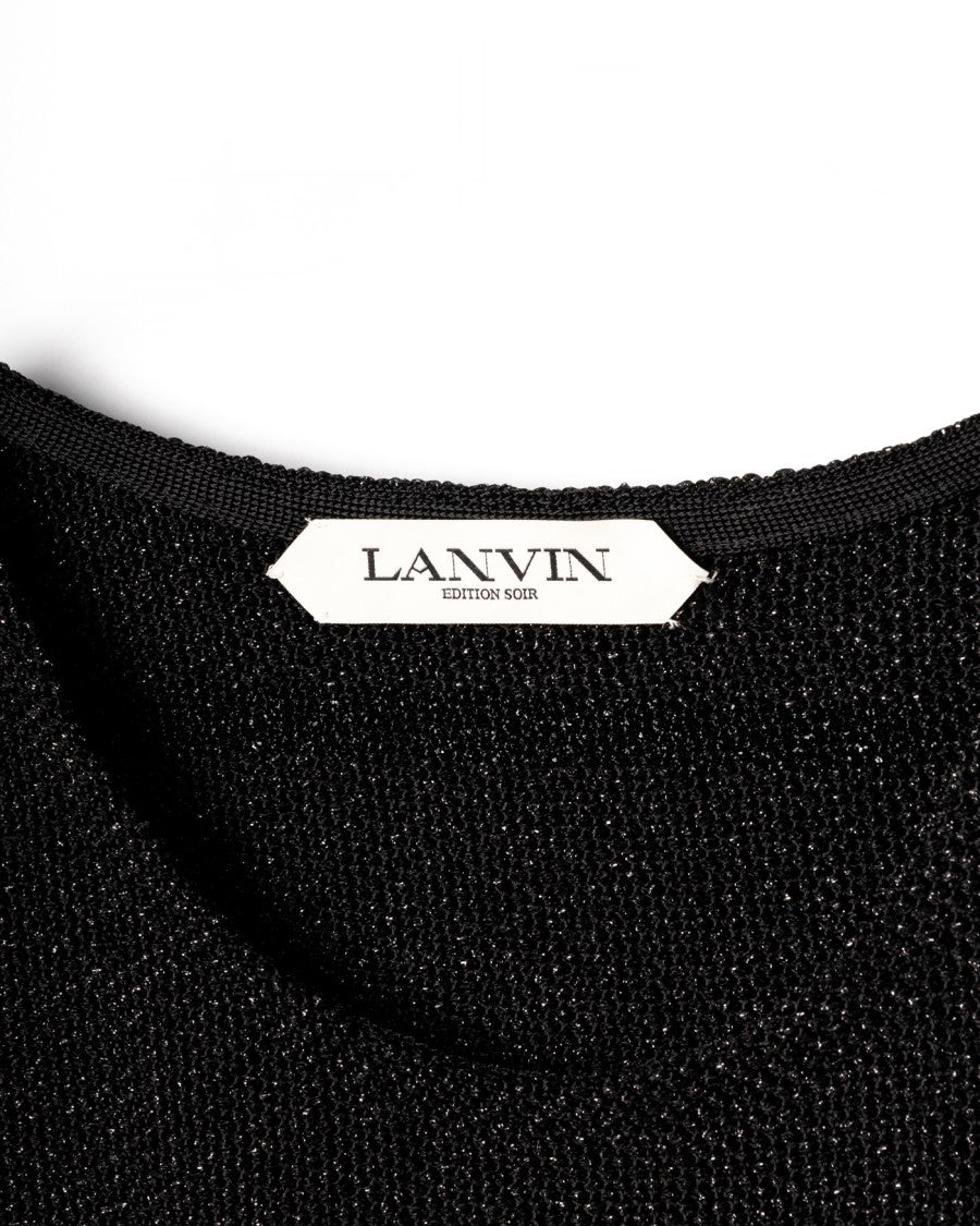 Fitted Black Evening Dress