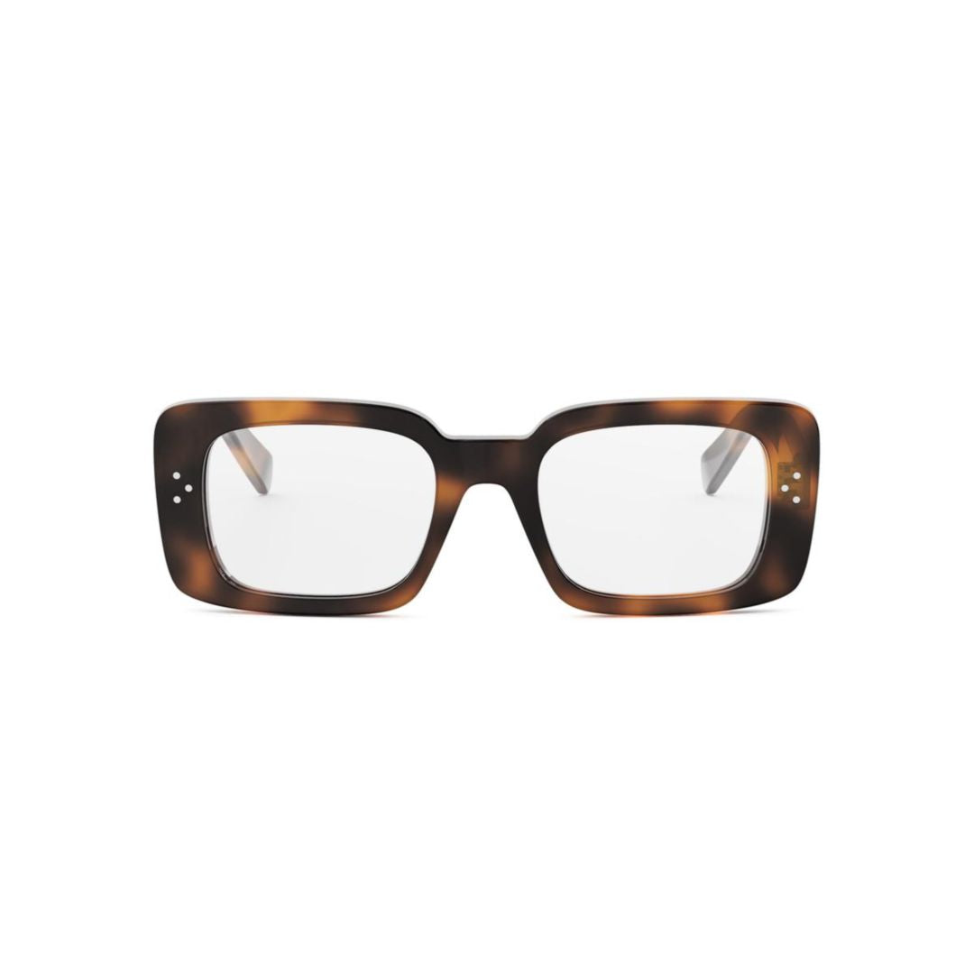 Cl50163i Bold Tortoiseshell Rectangular Sunglasses