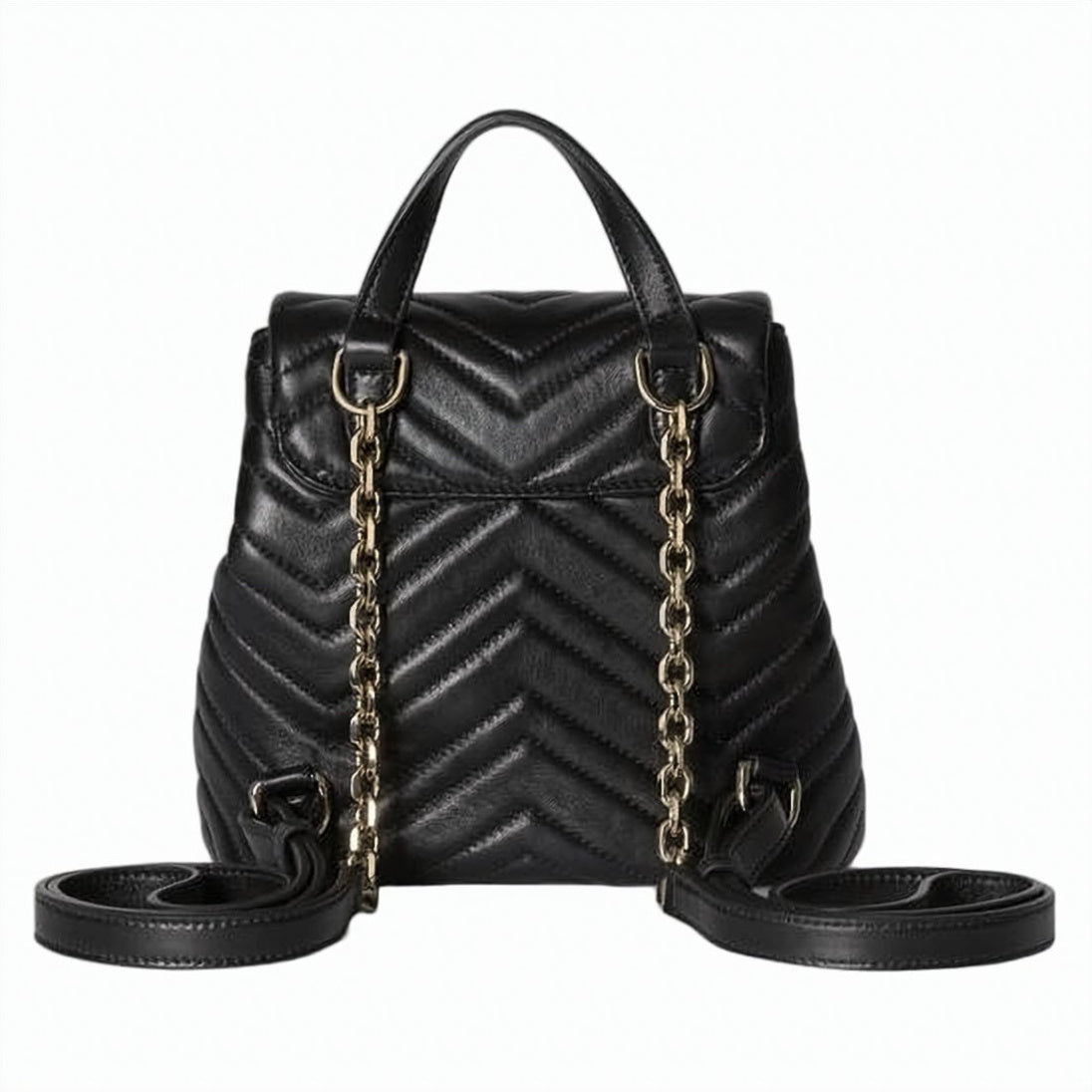 Quilted Nappa Leather Mini Backpack