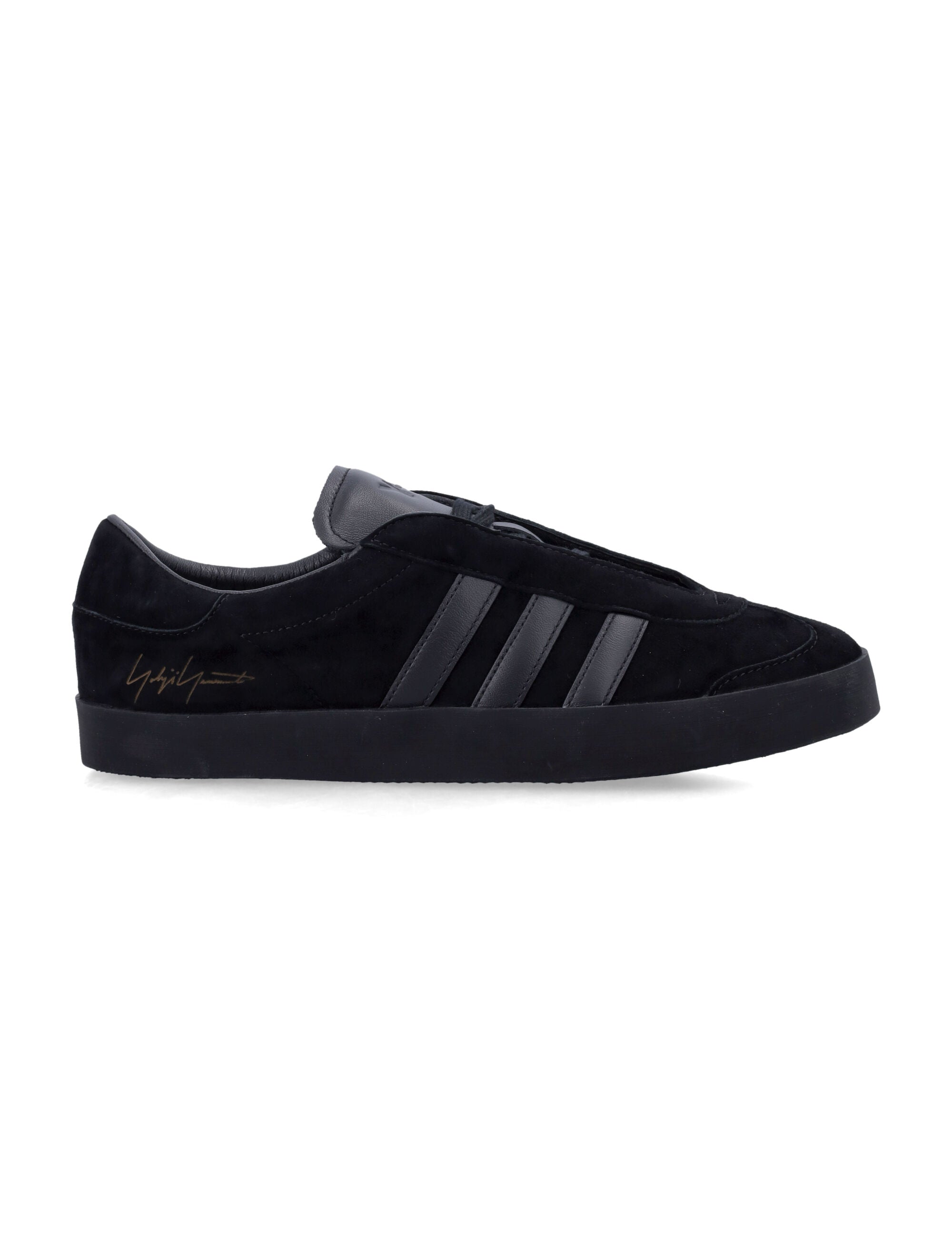 Gazelle Black Leather Sneakers