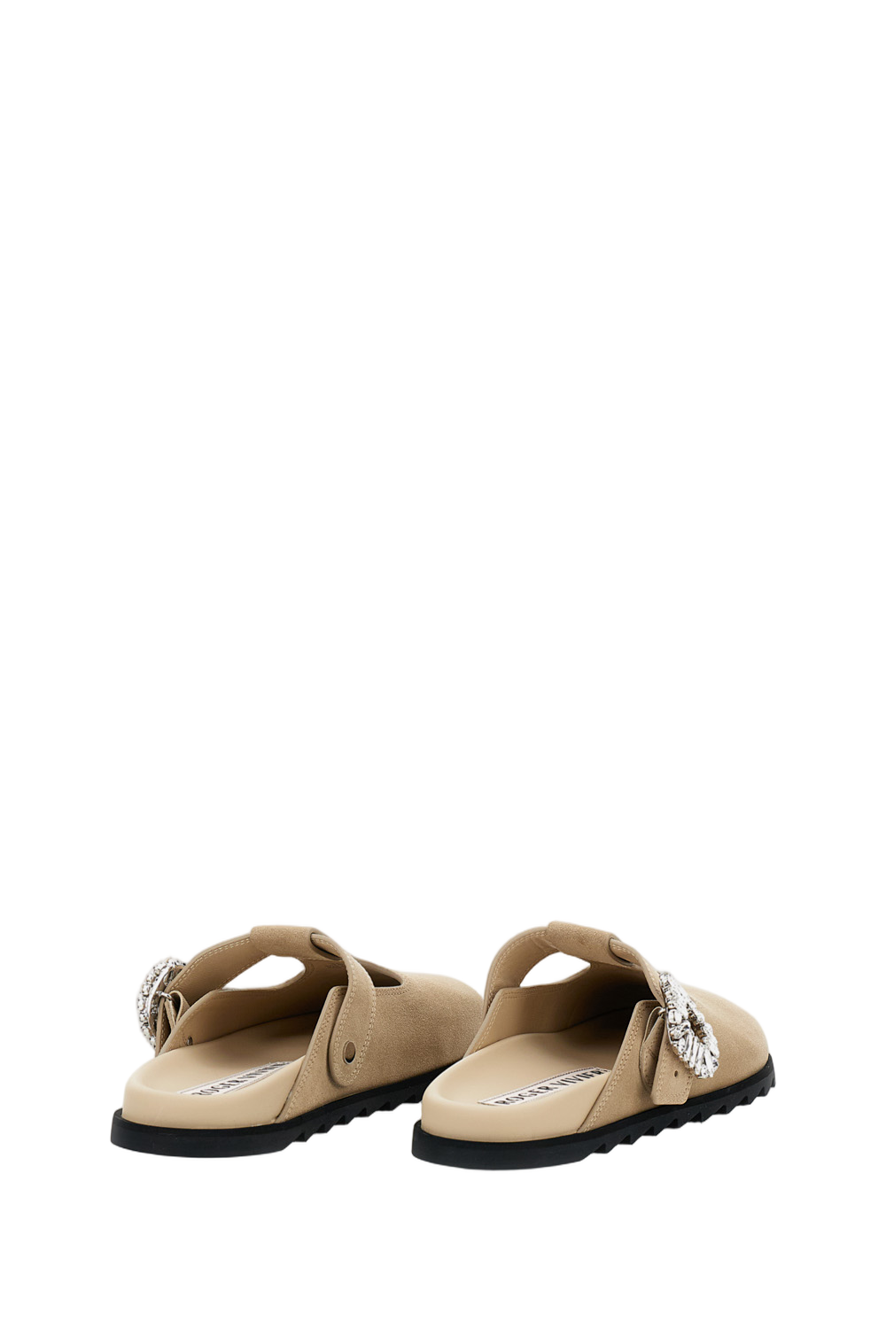 Pointed Toe Slip-On Sandals