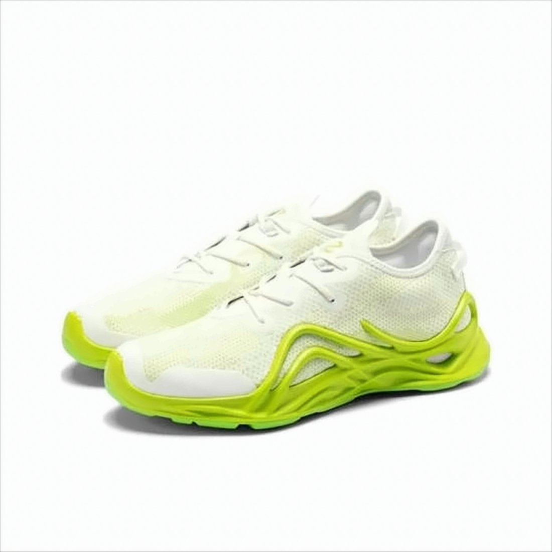 Sculpted Rubber-Soled Sneakers