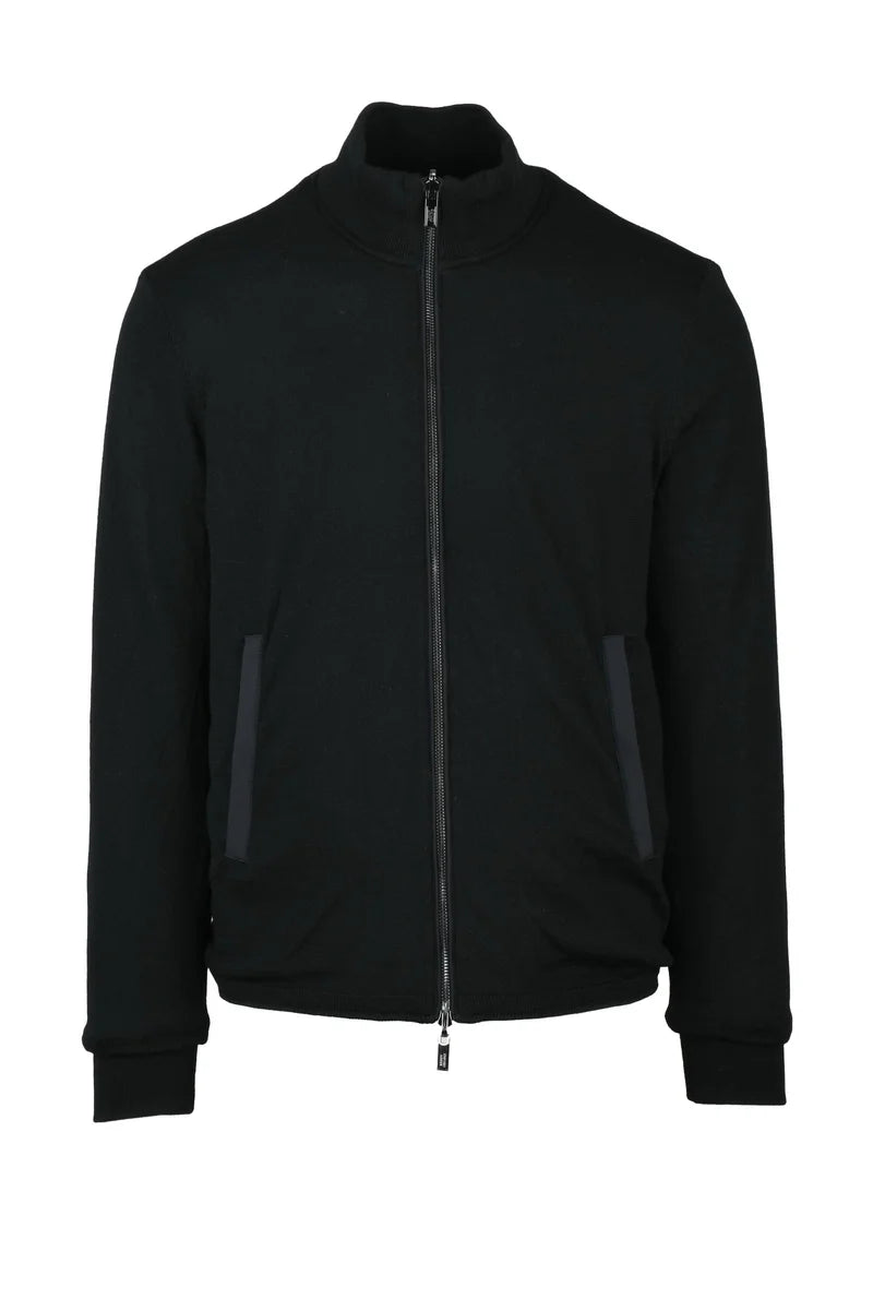 Reversible Nylon Jacket - Black