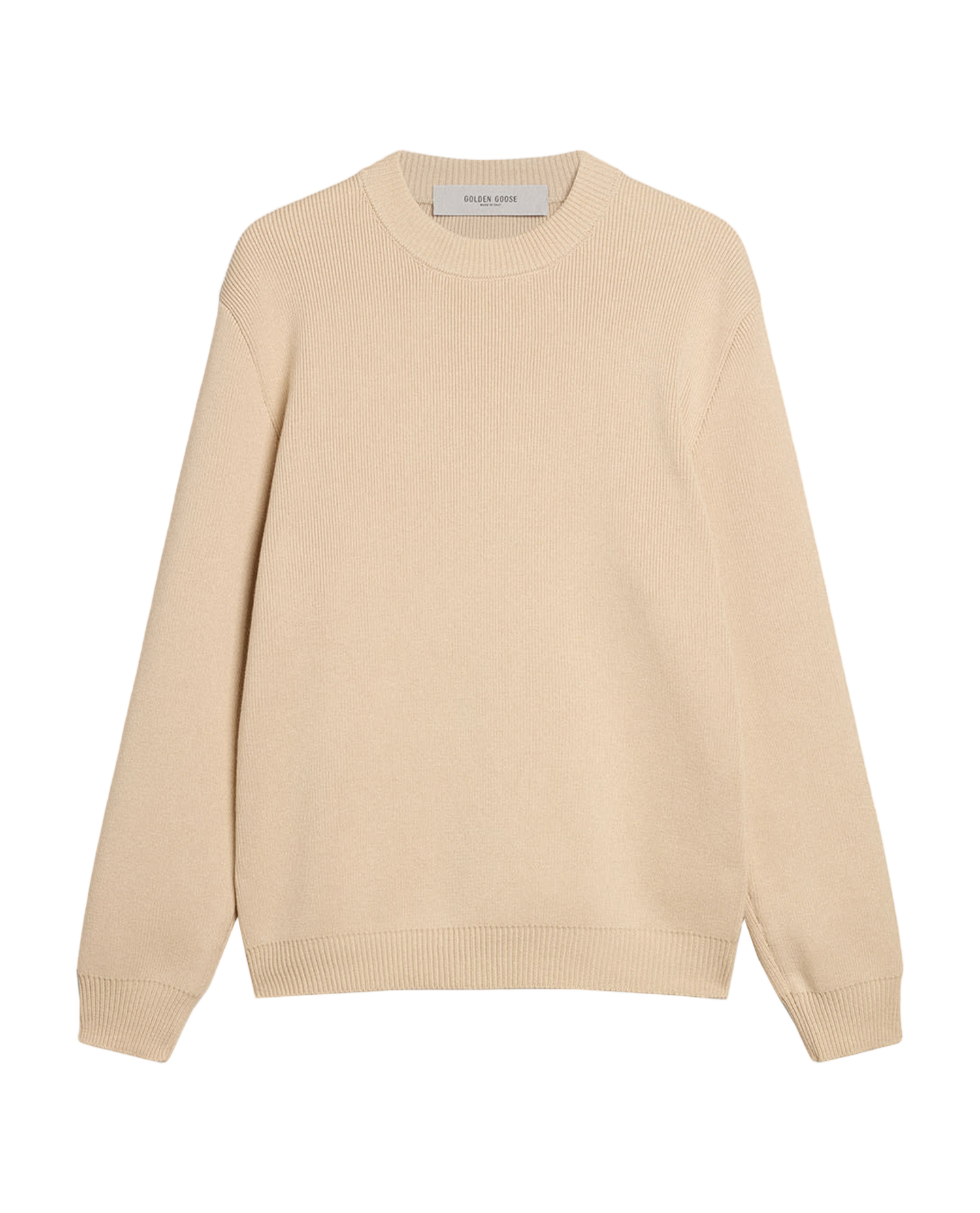 Crewneck Sweatshirt With Subtle Logo Detail