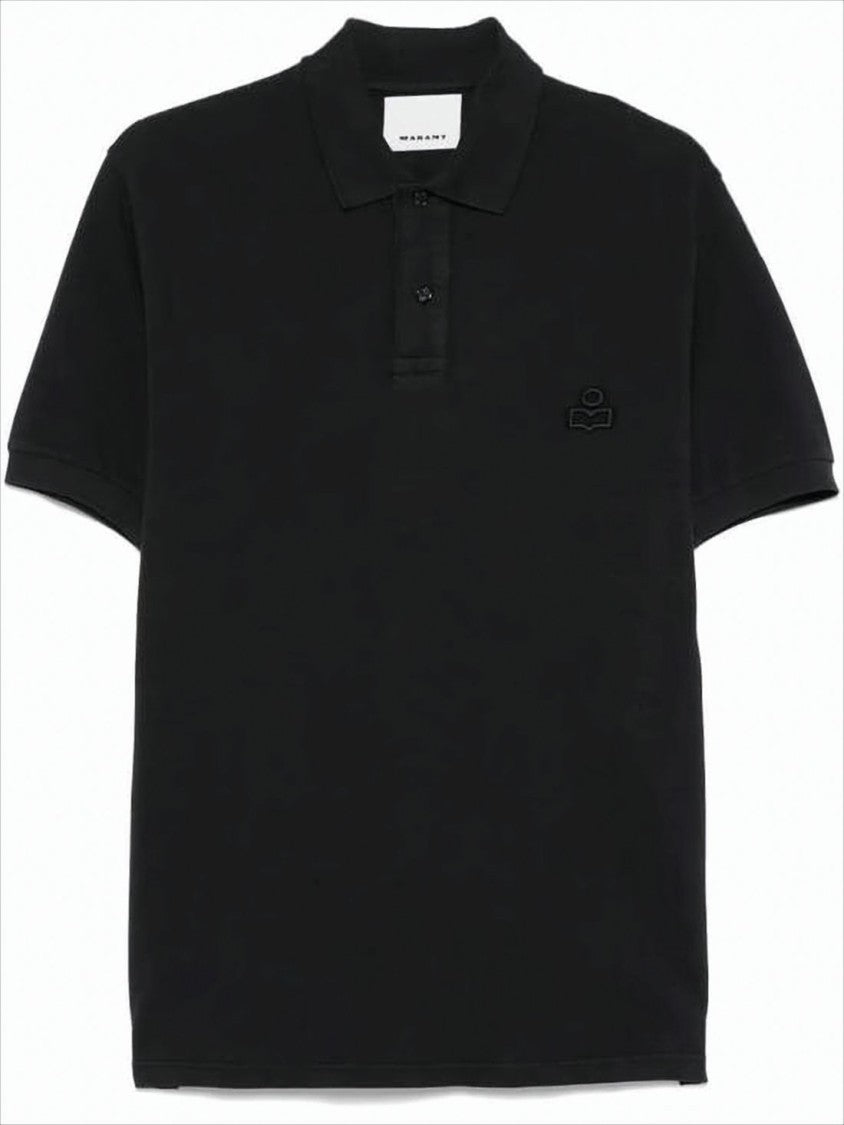 Classic Short-Sleeve Polo Shirt with Embroidered Logo
