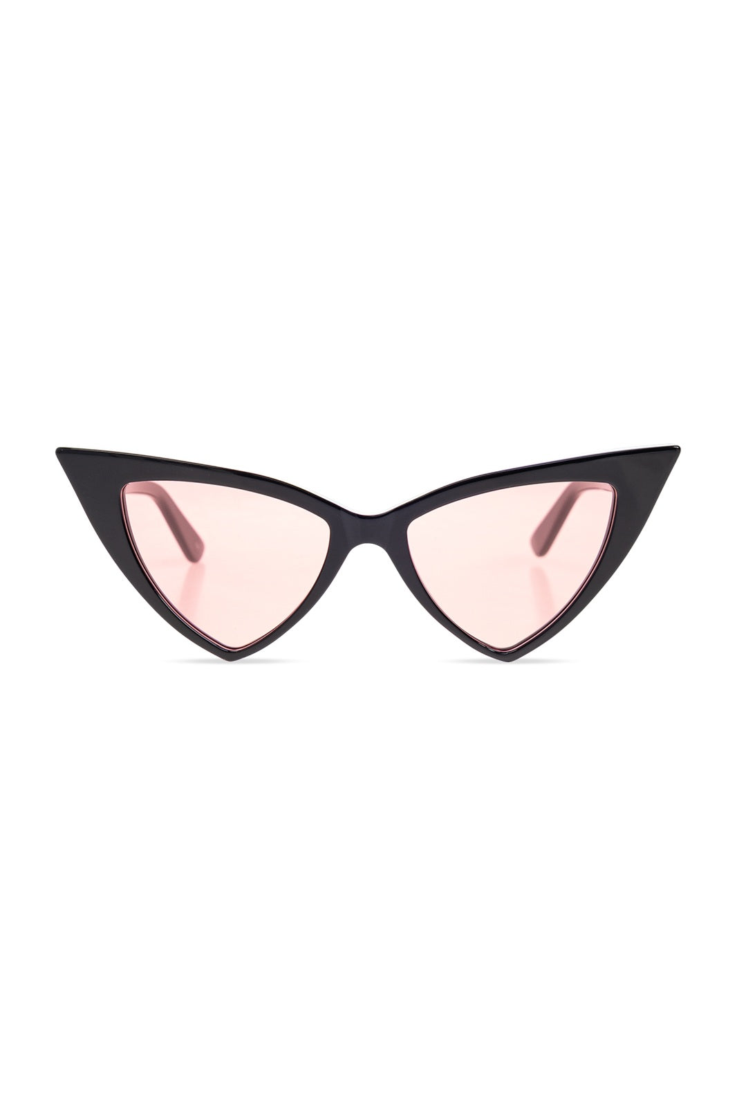 Cat-Eye Sunglasses with Bold Angular Design