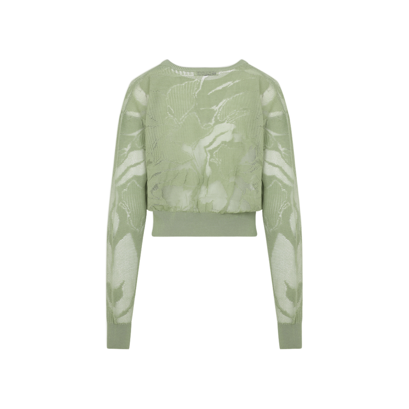 Lightweight Semi-Sheer Knit Sweater
