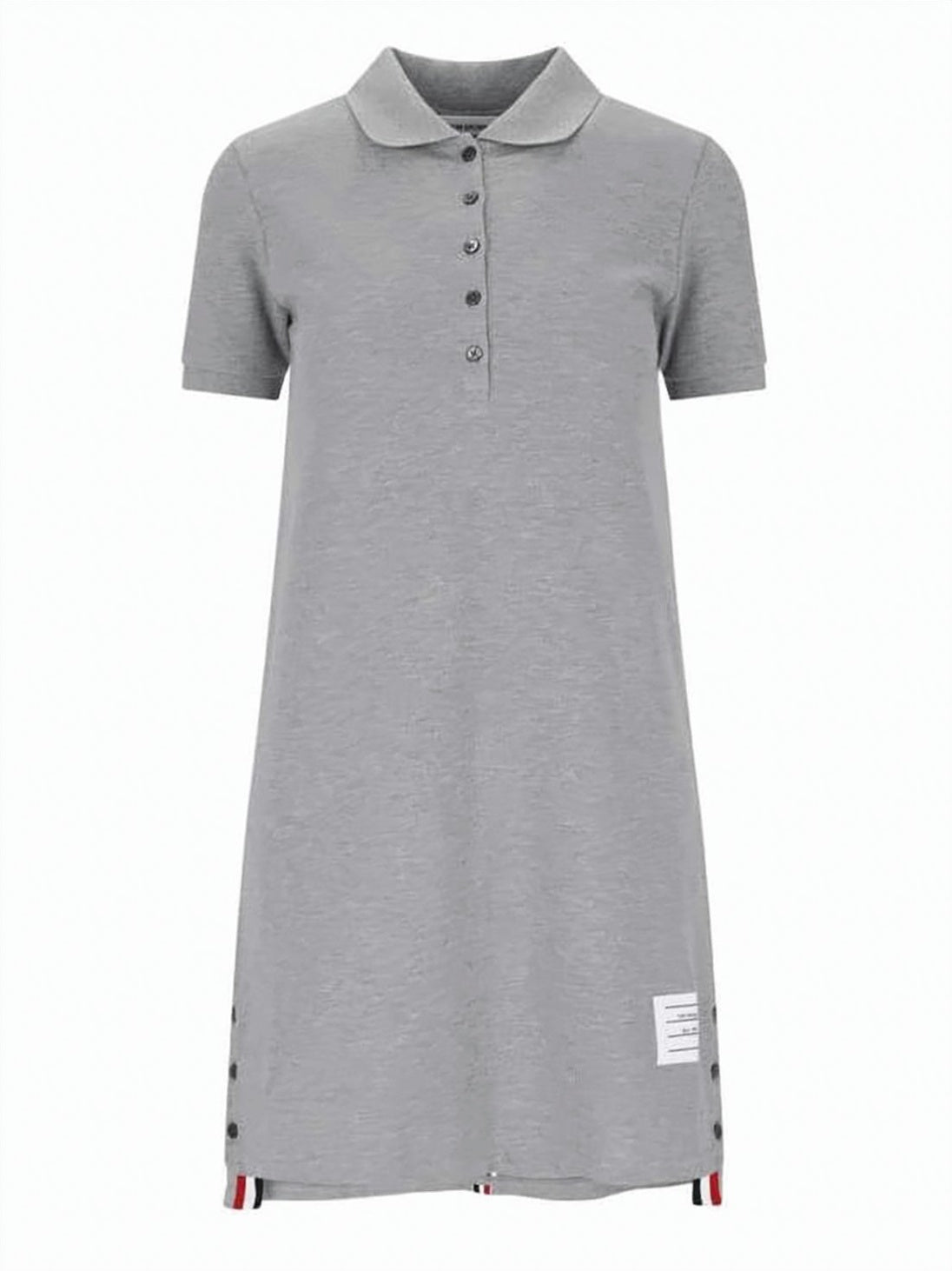 Polo Collar Midi Dress