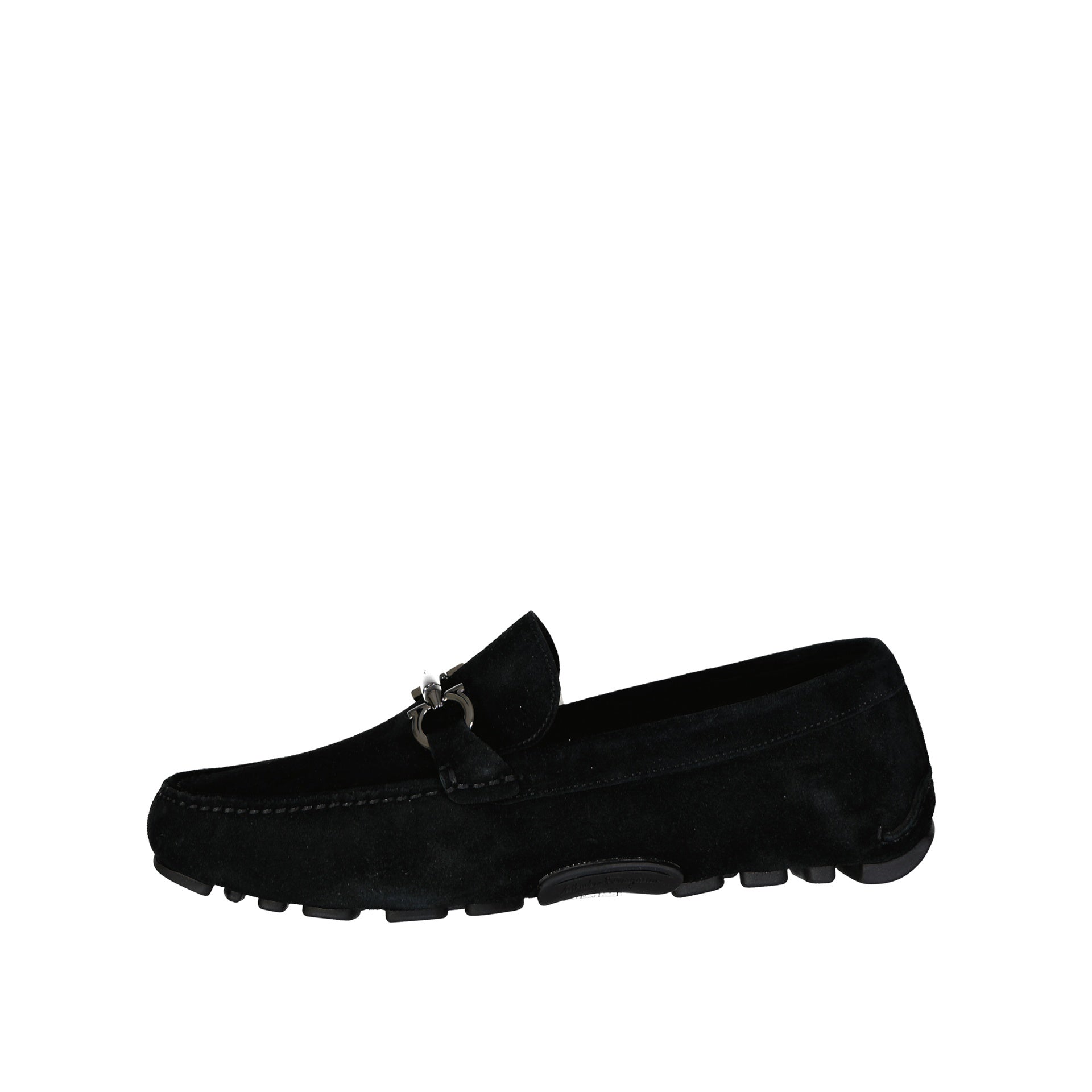 Salamanca Loafers with Rounded Toe and Metallic Bit Detail