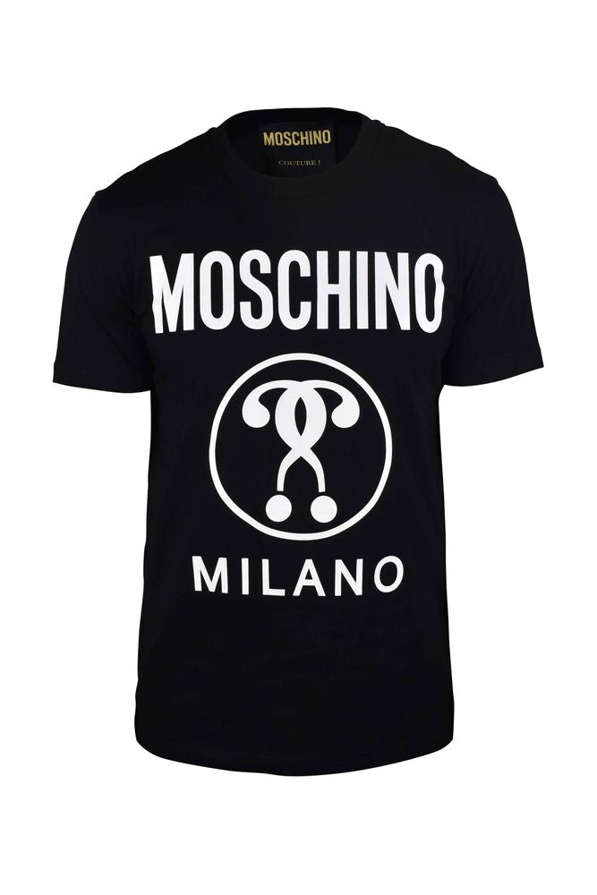 Cotton T-Shirt With Bold Logo Print
