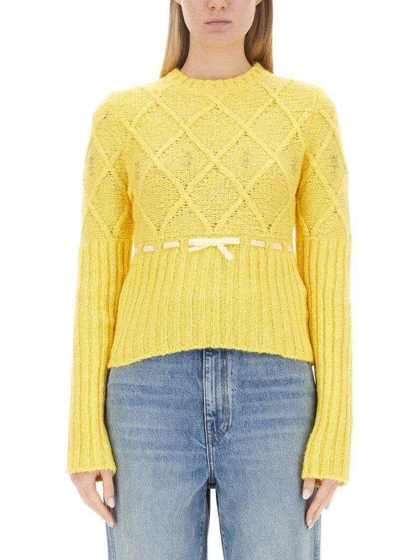 Textured Wool Jersey Knitwear