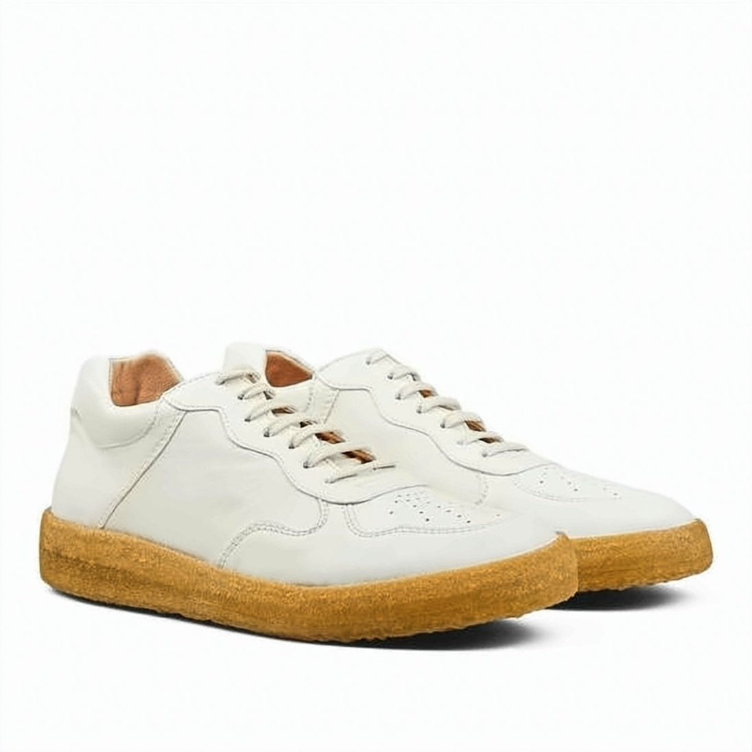 Smooth Leather Sneakers
