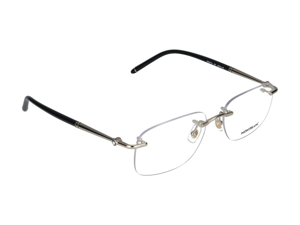 Eyeglasses Montblanc MB0071O 001 gold gold transparent 56/17/145