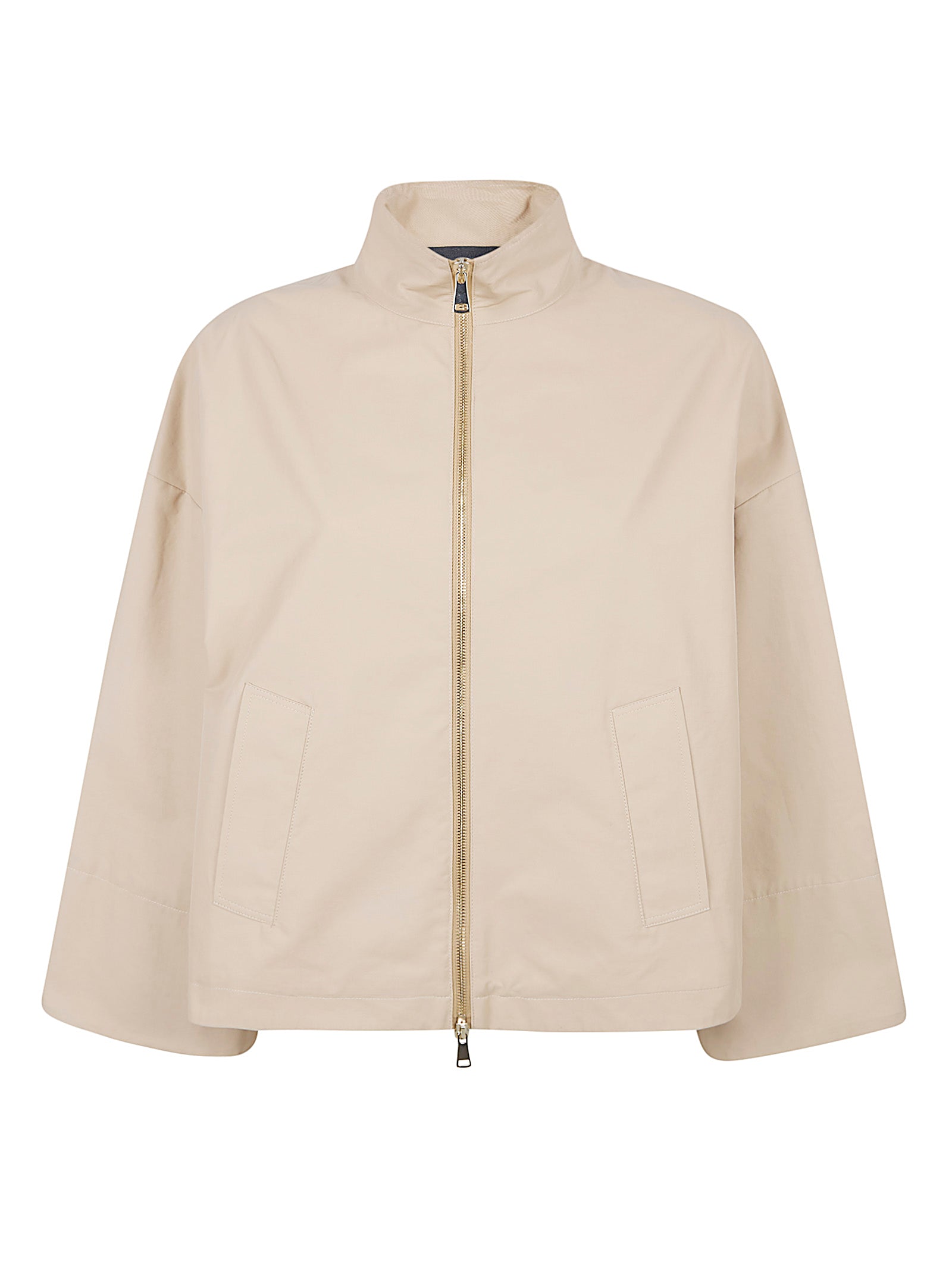 Short Boxy Caban Jacket