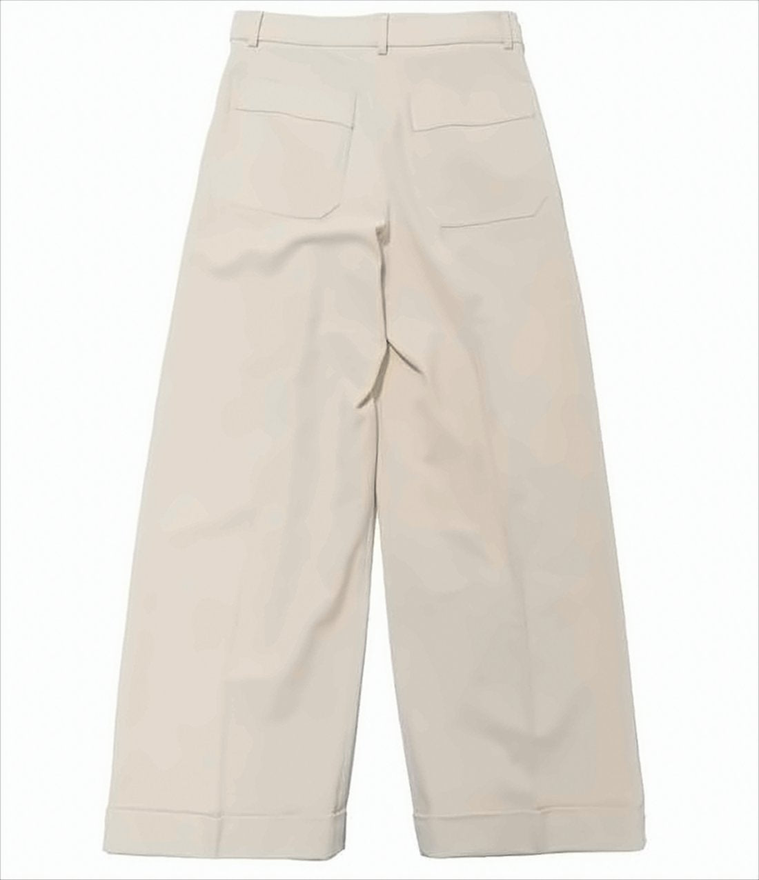 Tailored Wide-Leg Cotton Pants With Clean Lines