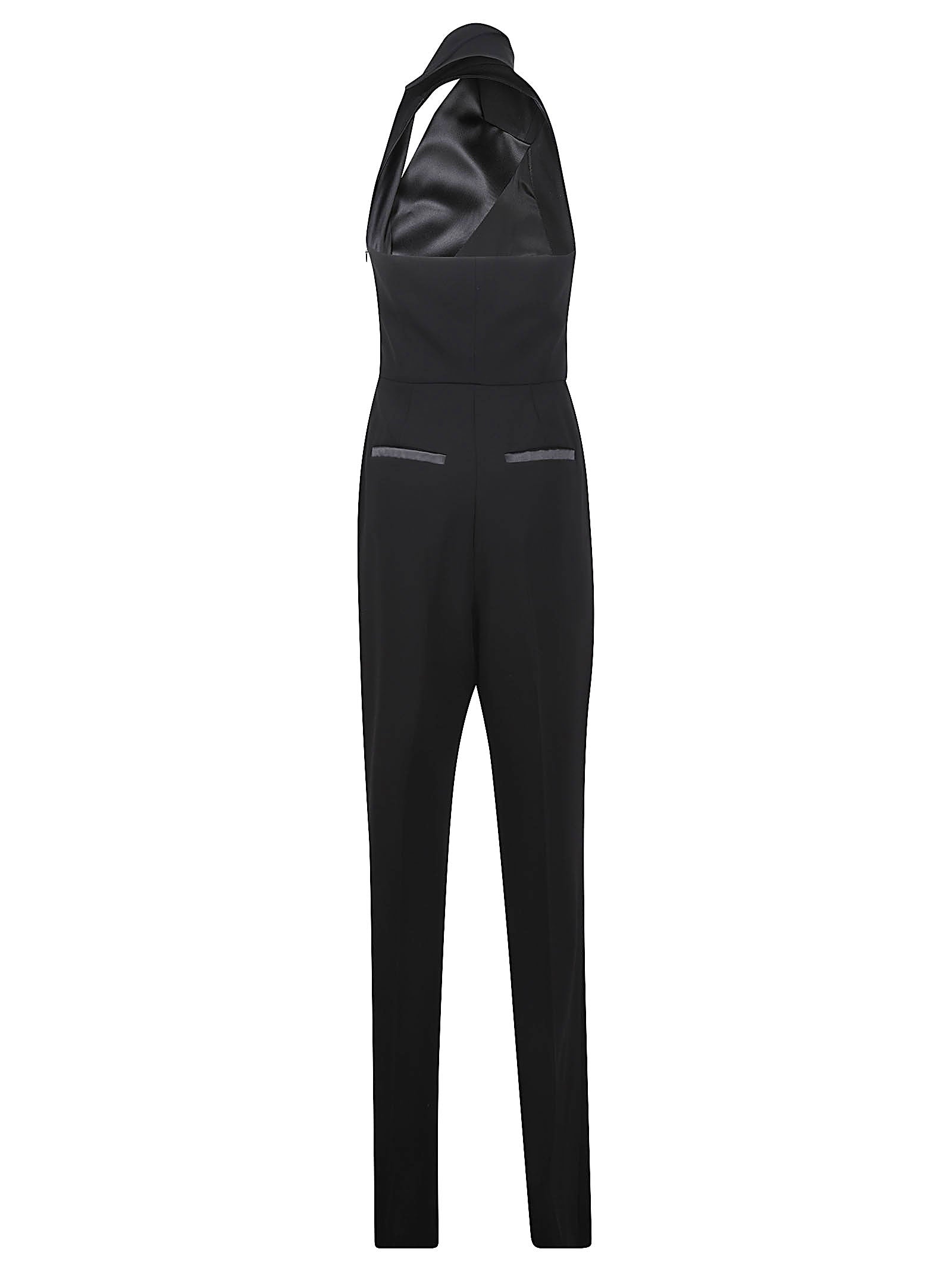 One-Shoulder Black Jumpsuit
