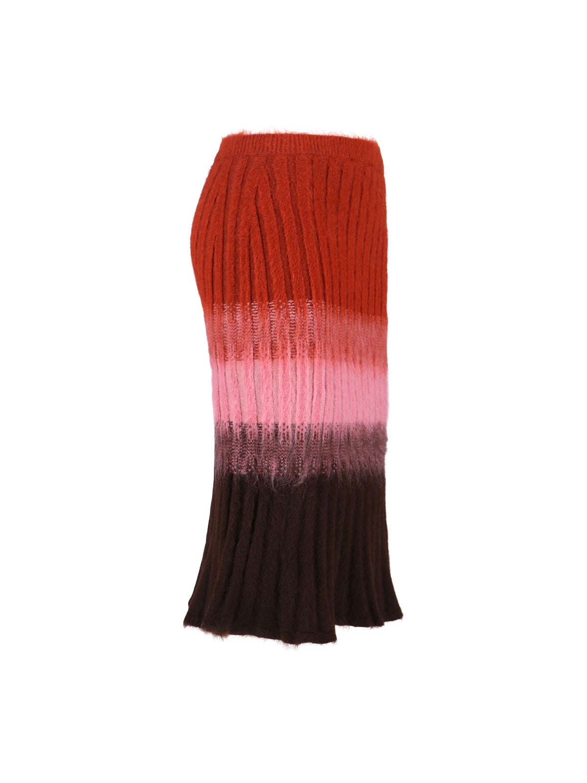 Mohair Blend Skirt, Multicolor