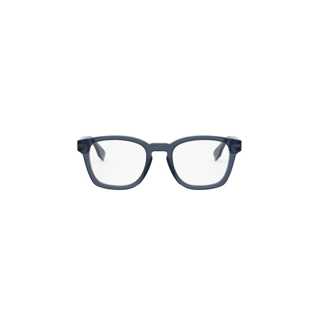 Fe50097i Bold Square Acetate Eyeglasses