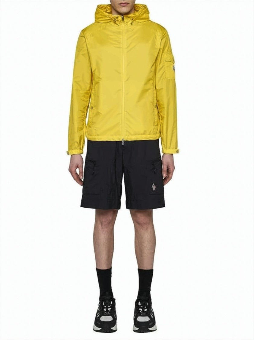 Lightweight Yellow Jacket with Design