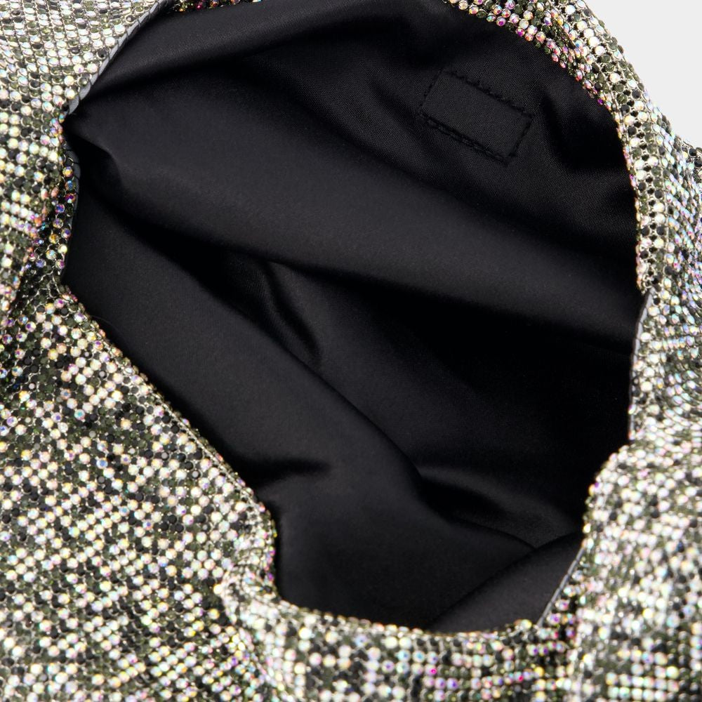 Crystal Mesh Armpit Bag - Polyster - Black Pixel