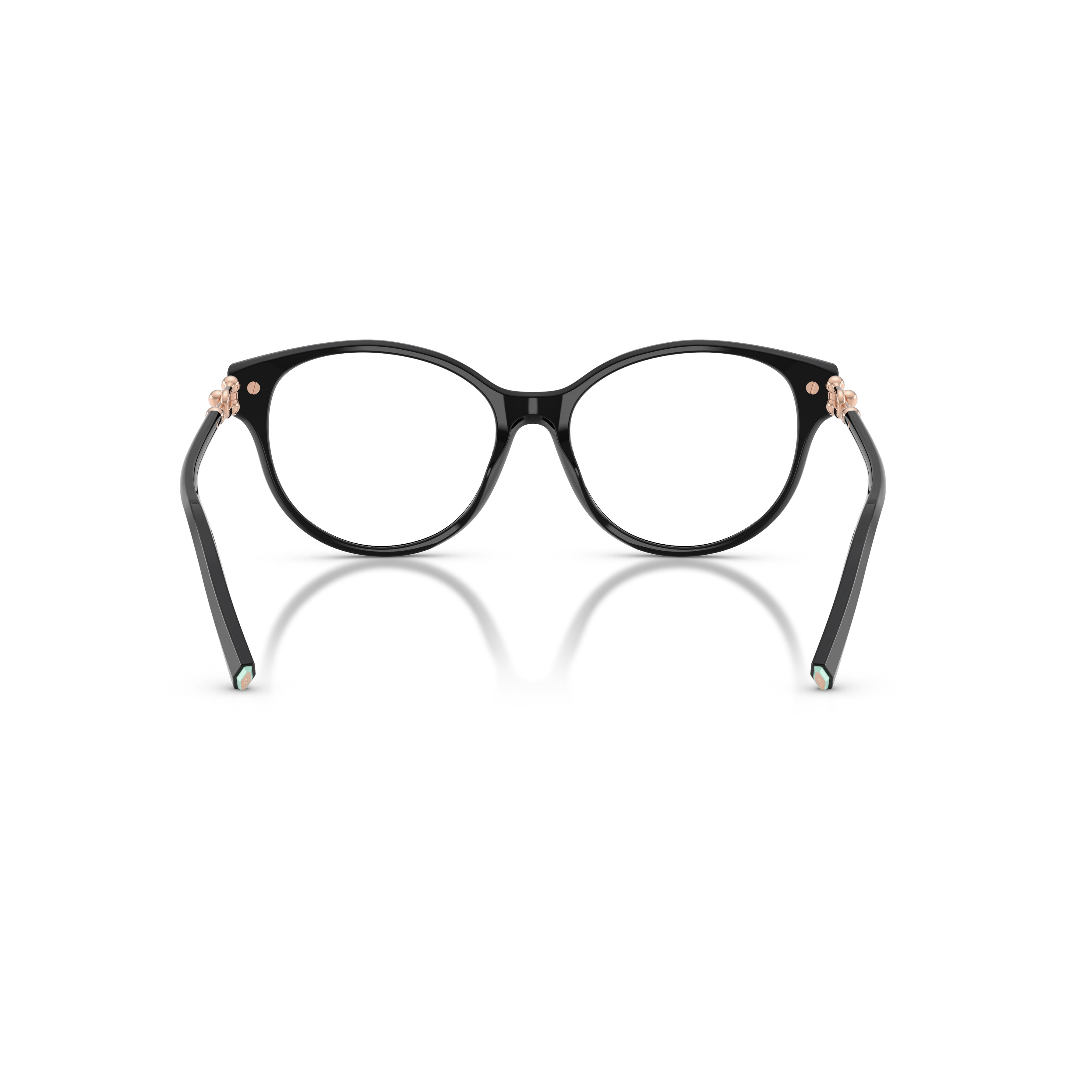 0tf2289 Classic Round Frame Black Acetate Eyeglasses
