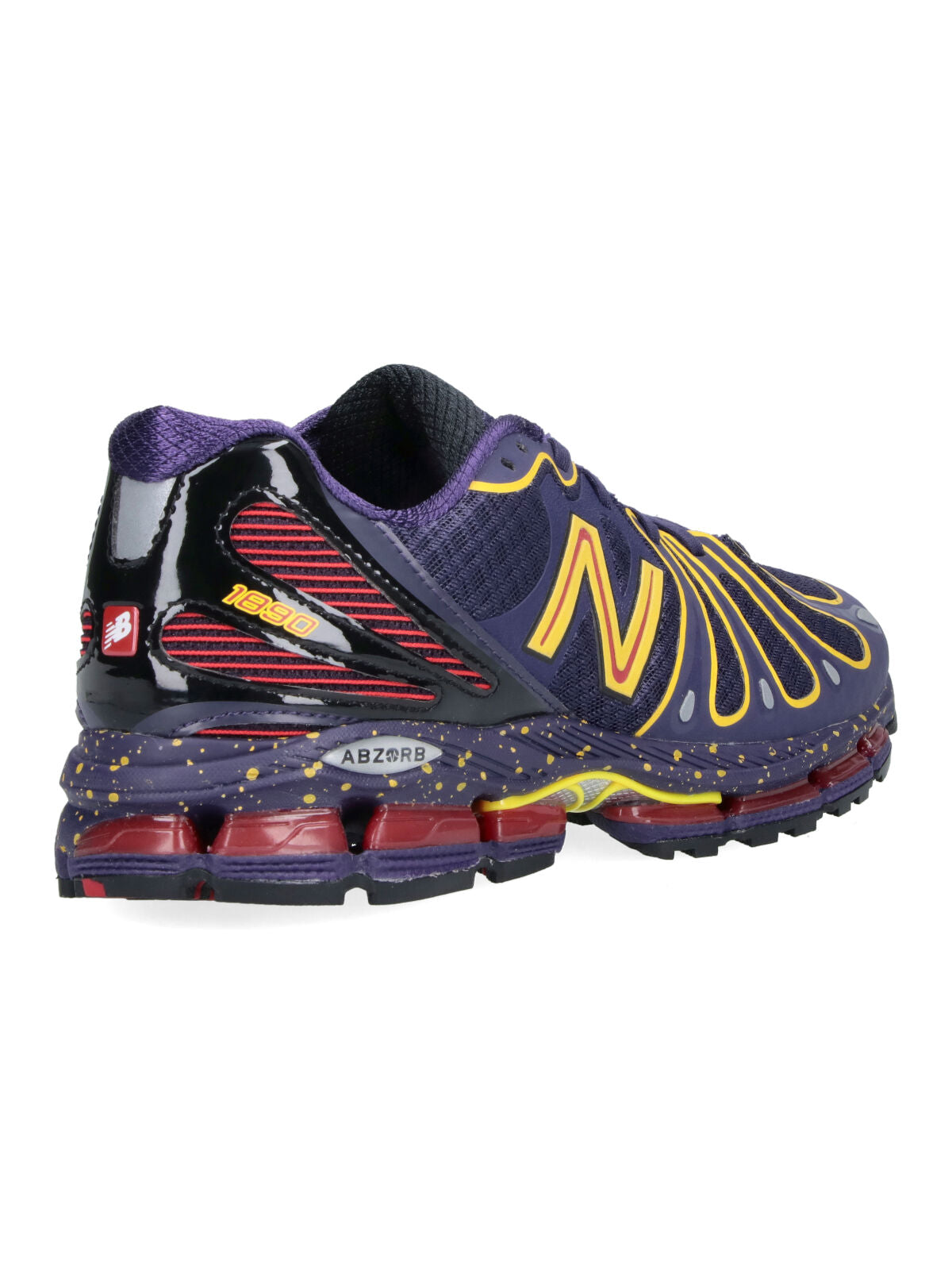 Purple Dynamic Mesh Vibrant Accent Sneakers