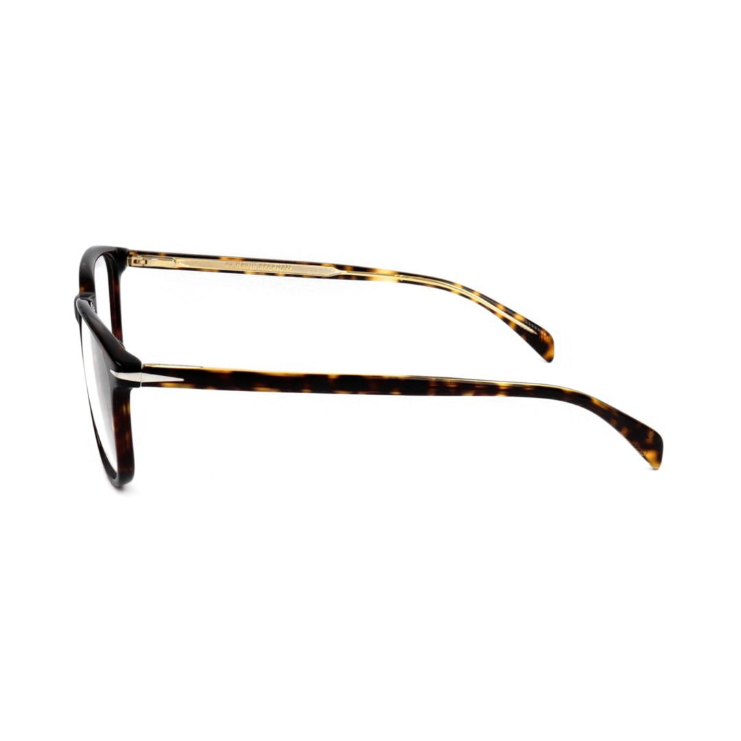 Db 1017/F Classic Tortoiseshell Rectangular Frame Eyeglasses