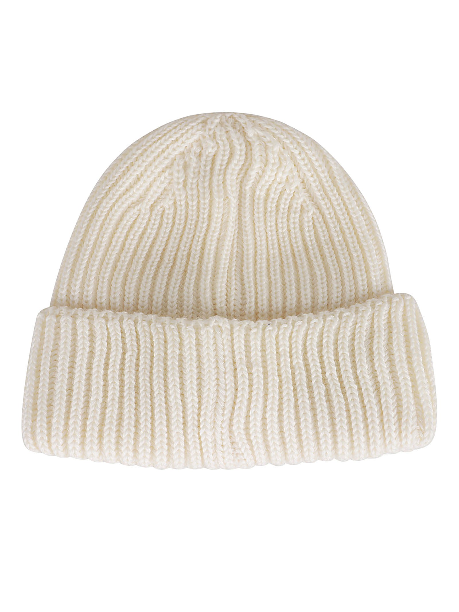 Ribbed Knit Hat with Iconic Lens Appliqués