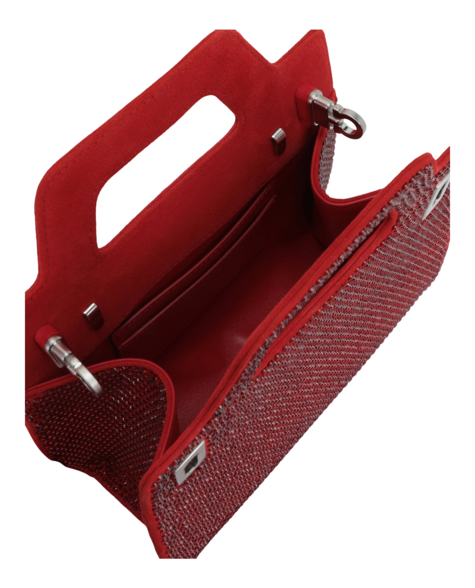 Wanda Mini Stain And Strass Top-Handle Bag