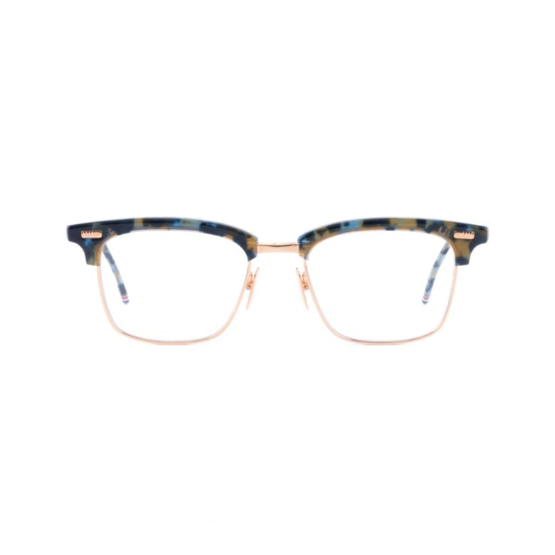 Ueo711a Semi-Rimless Tortoiseshell Eyeglasses